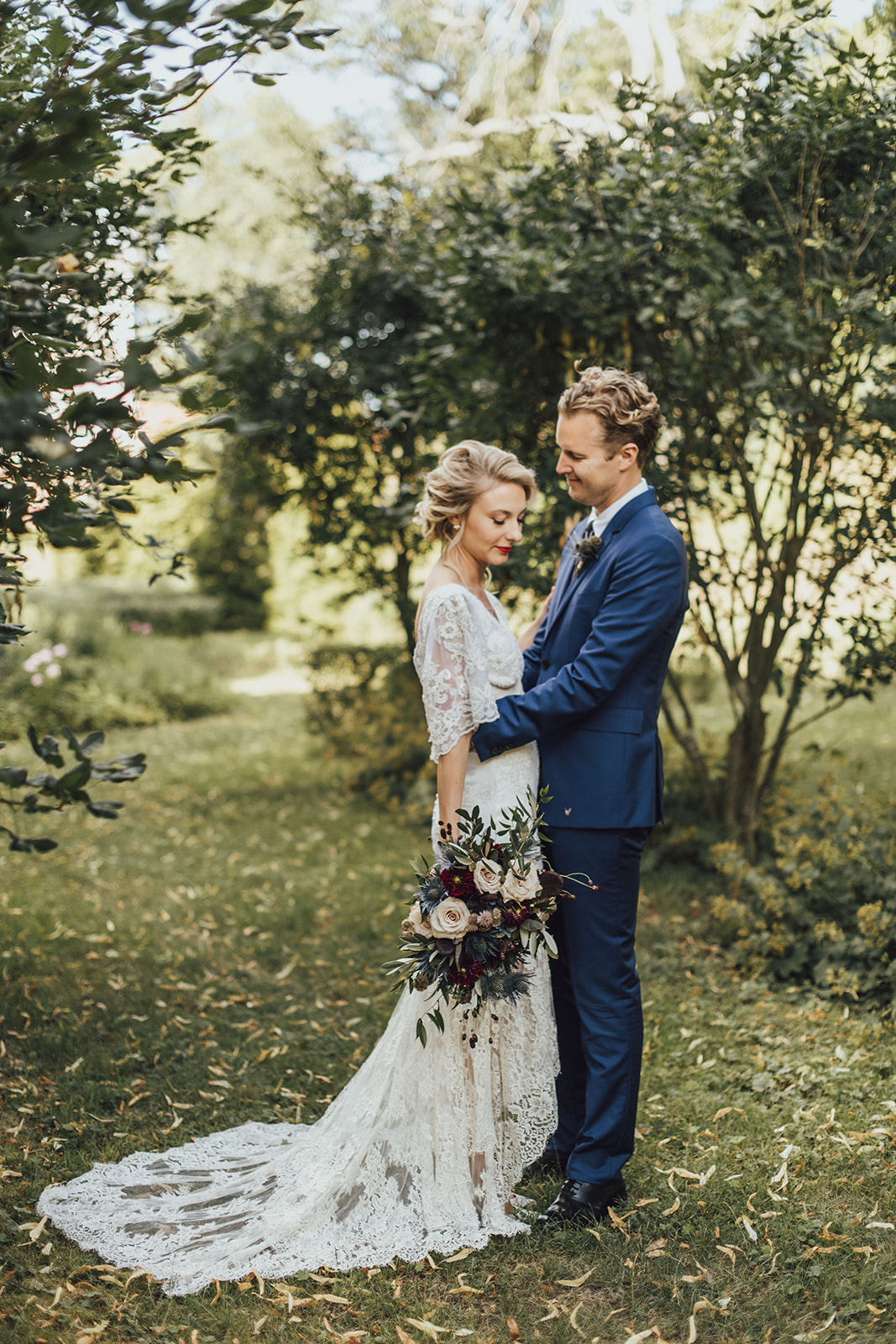 bohemian wedding dress