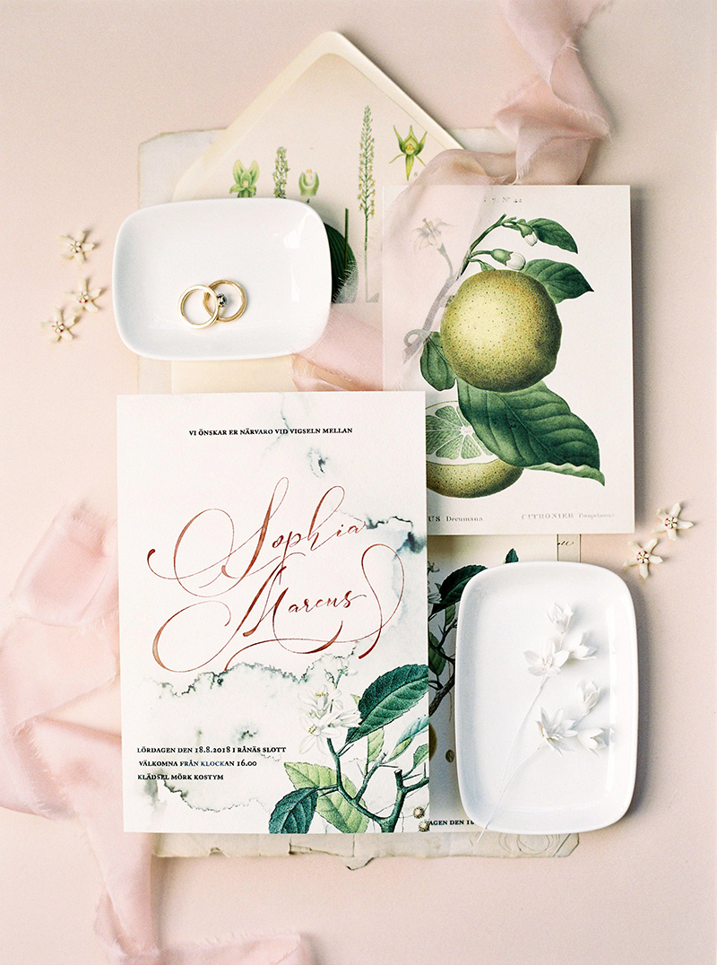 Wedding invitation card